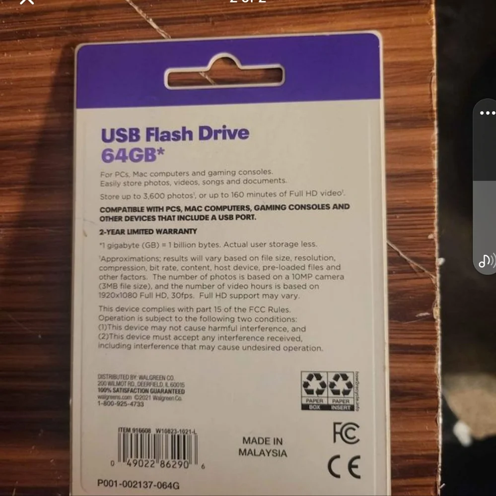 64 GB Flashdrive Infinitive